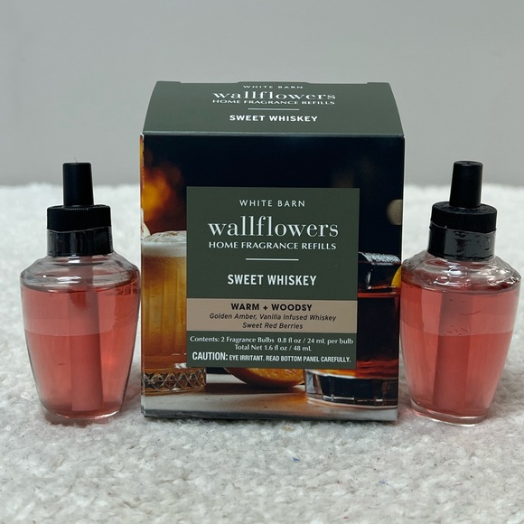 B&BW White Barn "Sweet Whiskey" Wallflowers Home Fragrance Refills - Picture 7 of 7